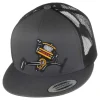 HFG - UNFKN Reel Spinner Charcoal/Black Flatbill Trucker Hat