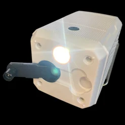 Rechargeable Camping Lantern & Power Bank With Solar Panel & Hand Crank