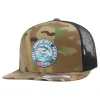 Reel Adventures Hawaii Multicam® Green/Black Snapback Flastbill Trucker Hat
