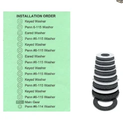 Ultimate Upgrade: 7+1 For Penn Senator 6/0 114H/HL/HLW & Senator 9/0 115L