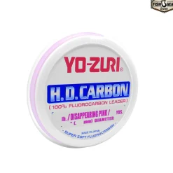 Yo-Zuri HD Carbon 100% Fluorocarbon Leader Pink